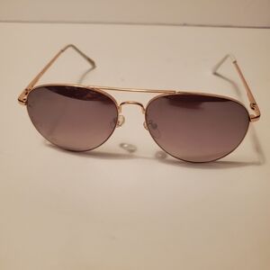 J.Crew Aviator Sunglasses Gold Metal Frame Gray Lenses F4123 Men's Classic